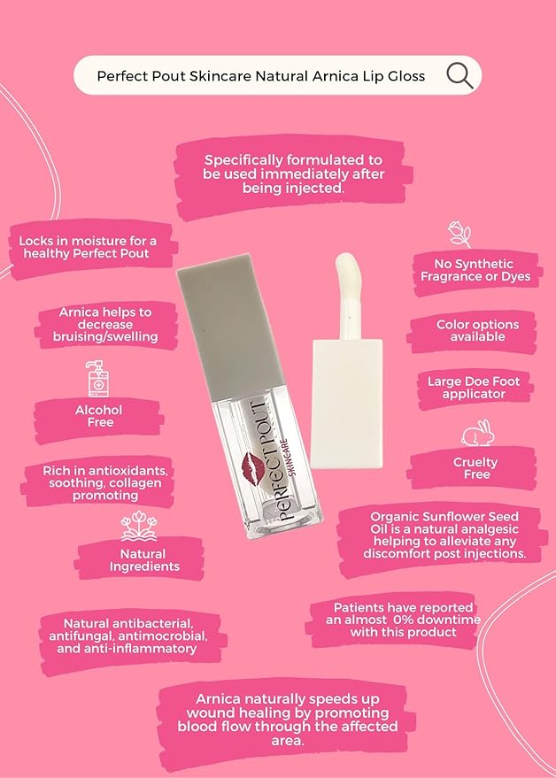 Attitude Natural Arnica Lip Gloss Lip Filler Aftercare