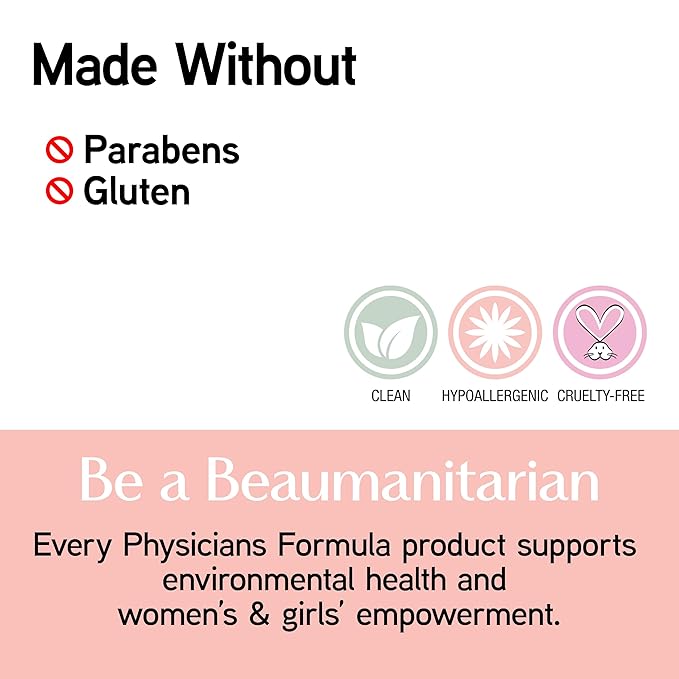 Physicians Formula Matte Monoi Butter Blush Makeup Powder, Mauvy Mattes, Dermatologist Tested