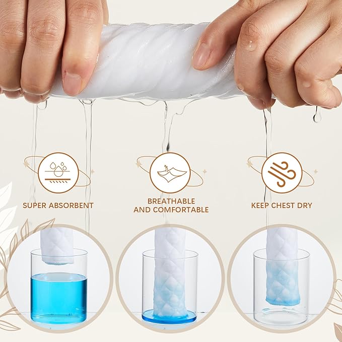 Cotton Tummy Liners and Bra Liners Set for Sweat Rash Skin Folds Plus Size Women Sweating Supplies