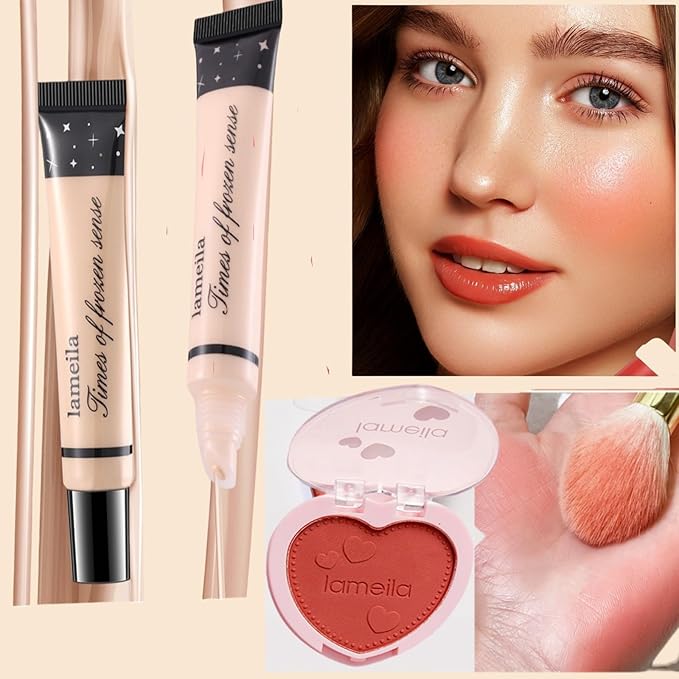Makeup Kit for Girls,Makeup Gift Set for Girl，Girls Makeup Sets Ages 8-12,Teen Girls Beginner Makeup Kit Gifts,Suitable for Beginners, entry-level, and Teenagers.