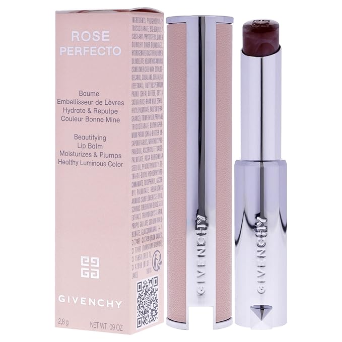 Rose Perfecto Plumping Lip Balm - N501 Spicy Brown by Givenchy for Women - 0.09 oz Lip Balm