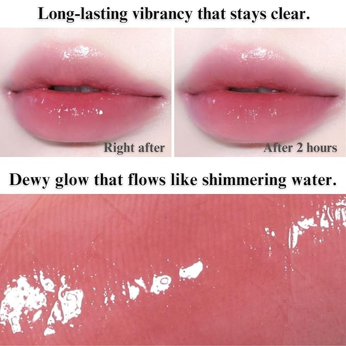 BBIA Glow Tint – Lip Plumping Volumizing Glossy & Glowy Lip Stain Naturally Moisturizing Comfortable Texture Lightweight Long-Lasting Vivid Color Non-Sticky Korean Makeup (13 MAROON, Pack of 1)