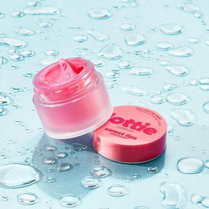 Sweet Lips in Just Juicy Overnight Lip Mask & Balm, Hydrating Lip Mask & Balm Infused with Nourishing Jojoba Oil & Shea Butter to Hydrate, Condition & Repair Dry Lips