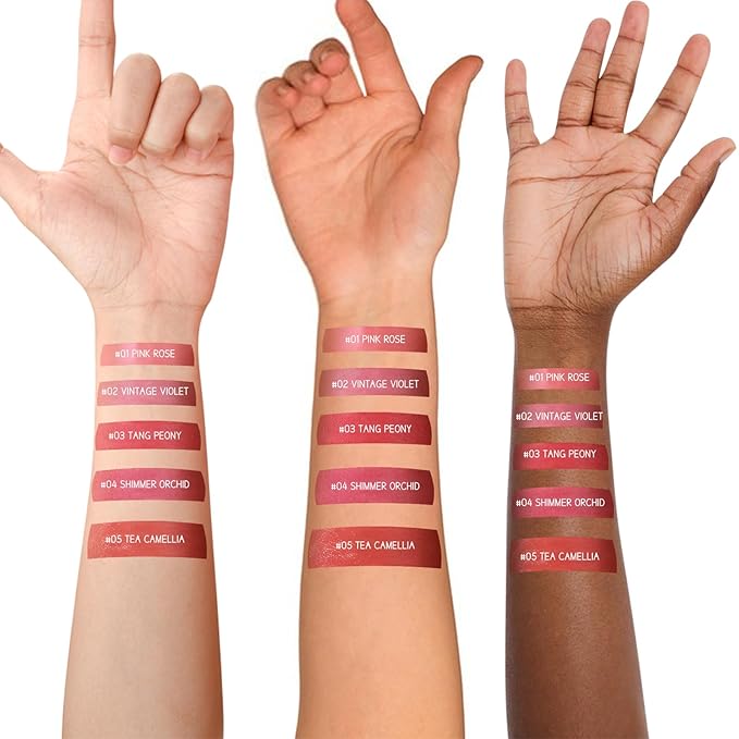 Tinted Lip Balm Plumper, Glossy, Pump Lips, Lightweight, Moisturize & Tint with Jojoba Seed Oil, Vegan Lipbalm Lip Care, Pink Rose