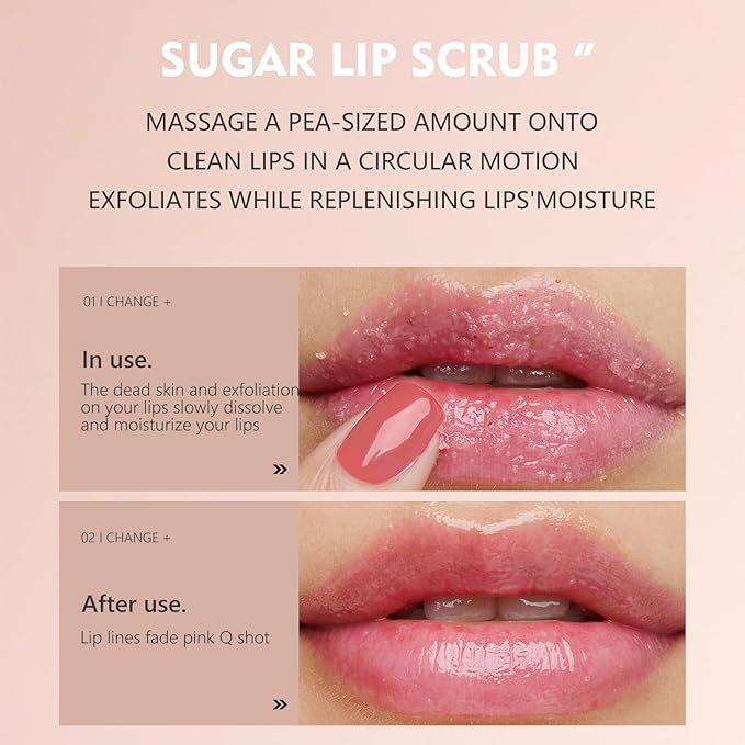 Pudaier 3Pcs Lip Care Kit with Coconut Lip Mask Caramel Lip Scrub Strawberry Lip Oil for Shiny and Nourishing Lips, Dry Lips Treatment, Moisturizing Lip Care For All Day Hydration