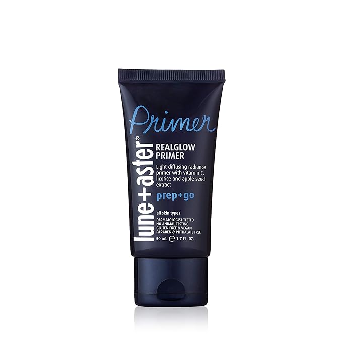 Lune+Aster RealGlow Primer - Complexion-enhancing primer invigorates skin with a luminous glow
