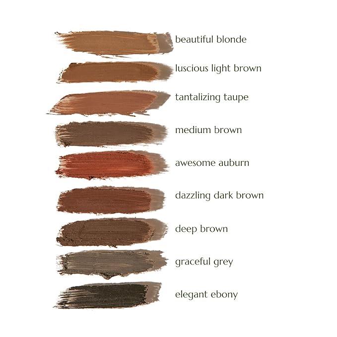 Chella Eyebrow Cream, Awesome Auburn - Vegan, Cruelty Free, Paraben Free, Gluten Free Eyebrow Pomade Makeup - Long Wearing, Velvet Consistency, Water Resistant