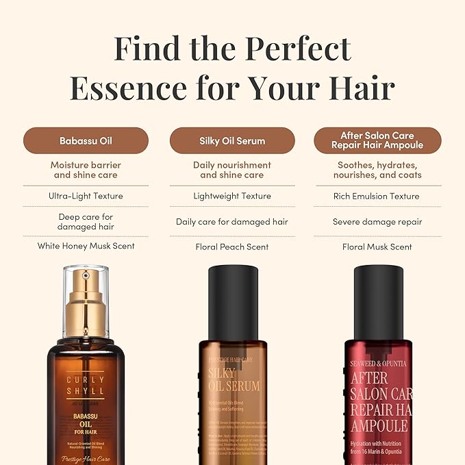 Babassu Oil for Hair | Lightweight Moisturizing Oil for Dry or Damaged Hair | Soft, Non-Sticky Finish | Paraben-Free | 100ml