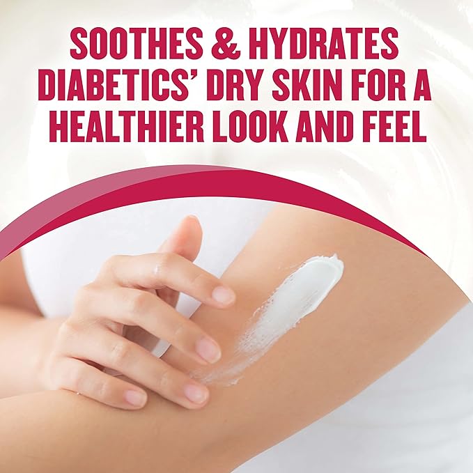 Gold Bond Diabetics' Dry Skin Relief Body Lotion, 13 oz., with Aloe to Moisturize & Soothe