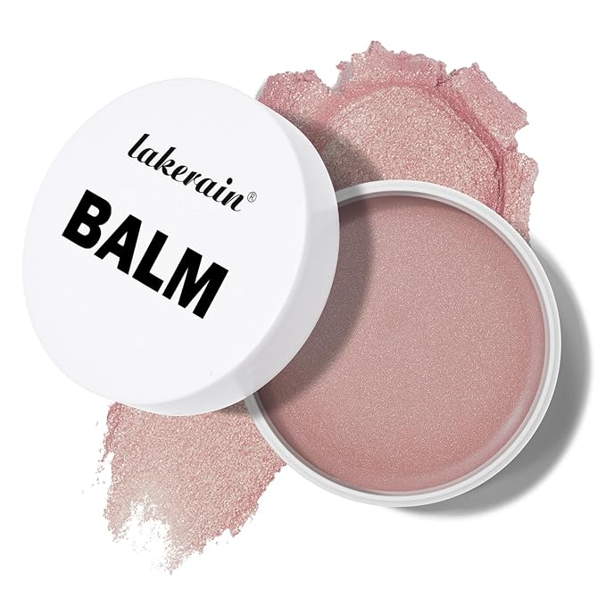 KYDA Miracle Glow Balm, Glow Tinted Blush Balm, Multiuse Face Balm for Cheek Lips Eyes, Hydrating Cream Blush, Blendable Lightweight, Shimmer Blusher, Natural, 1.76 oz