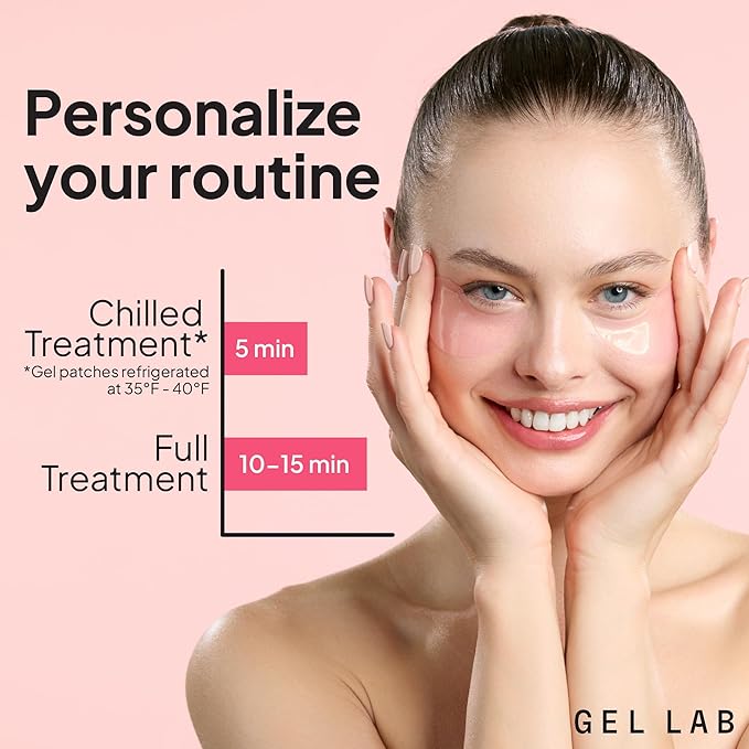 RENEW Retinol & Collagen Under Eye Patches - Korean Skincare Hydrating Eye Mask for Fine Lines, Wrinkles, Firming, Brightening - 60 Patches