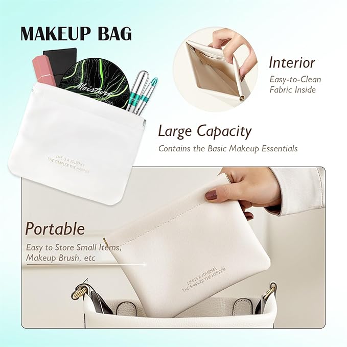 Makeup Sets for Women Girls Air Cushion Eyebrow Pencil Eyeshadow Palette Mascara Lipstick Makeup Bag, Create Sophisticated Makeup for Your Wife & Girlfriend