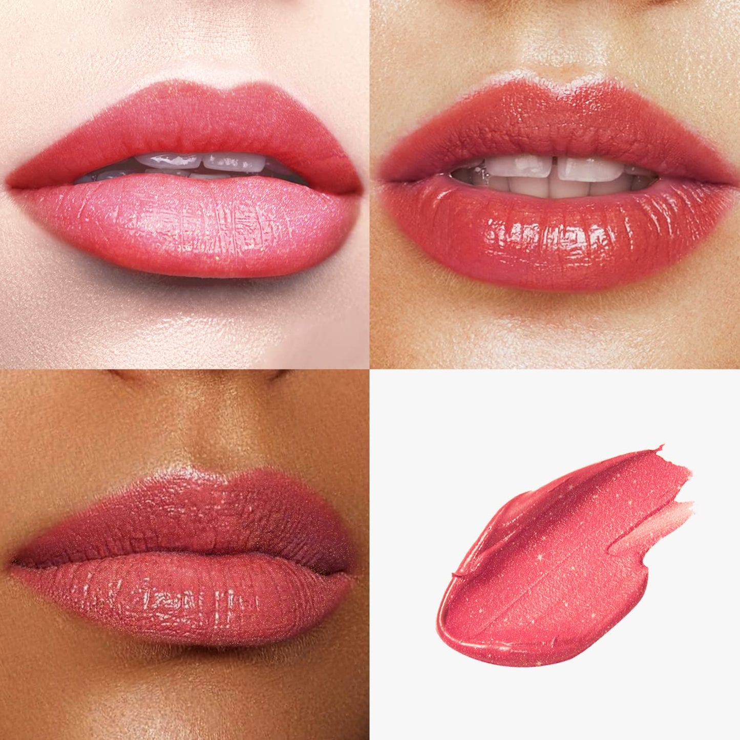 Catkin Moist Lipstick Hydrating High Impact Color Infused with Vitamin E and Avocado Oil Smooth Soft Texture Long Lasting Pink Glow Shimmer Finish 133