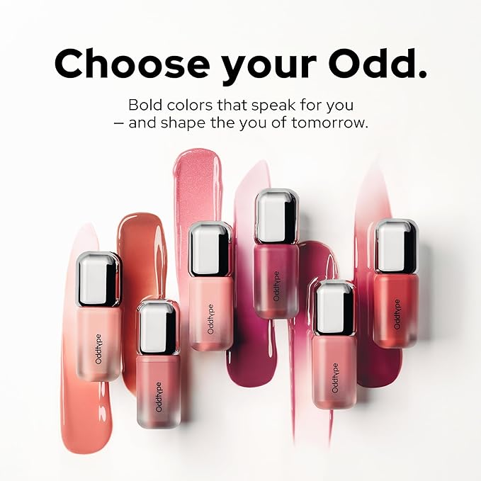 Unseen Balloon Tint, 6 Colors Set for All Skin Types. Buildable Color, Long Lasting Glossy Lip Stains, Lightweight Lip Gloss Make up 652-See-Through