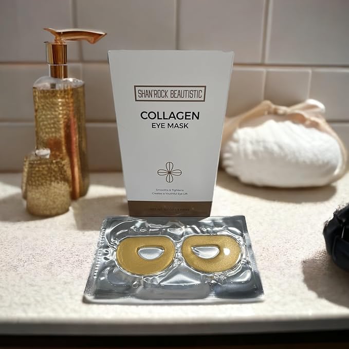 5pc Luxury Collagen Eye Mask/Anti-Wrinkle Hydrating Eye Mask/Anit-Aging Moisturizing Eye Mask