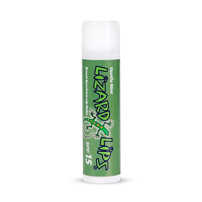 Lizard Lips SPF 15 Lip Balm (Vanilla Mint)