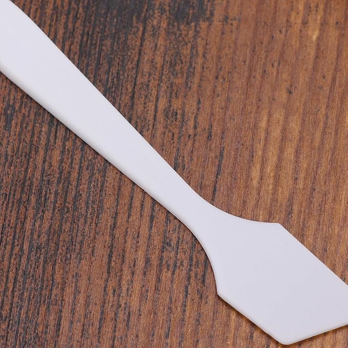 100pcs Face Cream Scoop Makeup Scoop Makeup Spoon Cosmetic Scoop Cosmetic Spatula Face Mask Scoop Face Cream Spatula