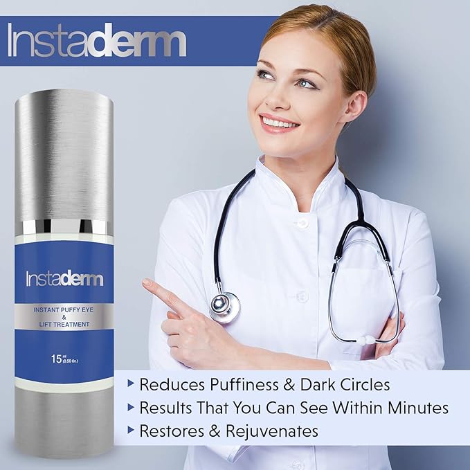 Instant Puffy Eye & Lift Treatment – Removes Under Eye Bags & Puffiness. Eliminate Dark Circles & Wrinkles. Naturally Ageless Hydrating Cream. Disappears Before Your Eyes Within Minutes.