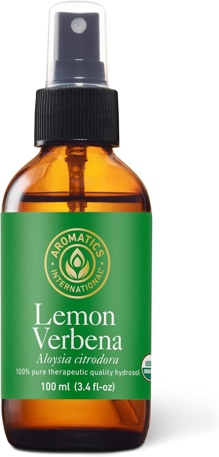 Aromatics International Lemon Verbena Hydrosol 100ml | Citrus Aromatic Mist for Freshness
