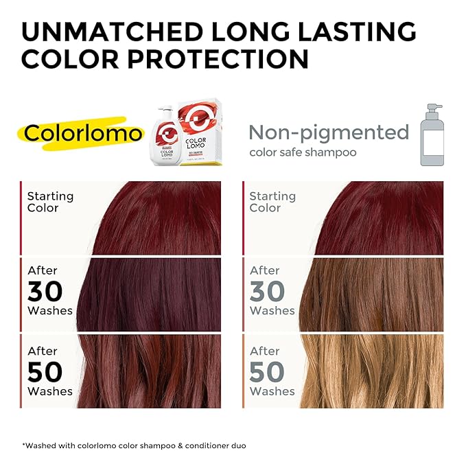Ultra Color Safe Shampoo | Help Prevent Fading & Provide Subtle Color Replenishment | Prolong Color Vibrancy and Enhance Shine | Vegan & Cruelty-Free Formula | For Red Color Treated Hair