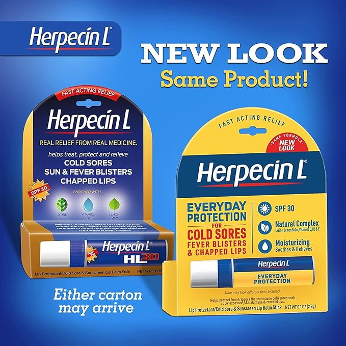 Herpecin L Lip Protectant SPF 30 0.10 oz (Pack of 10)