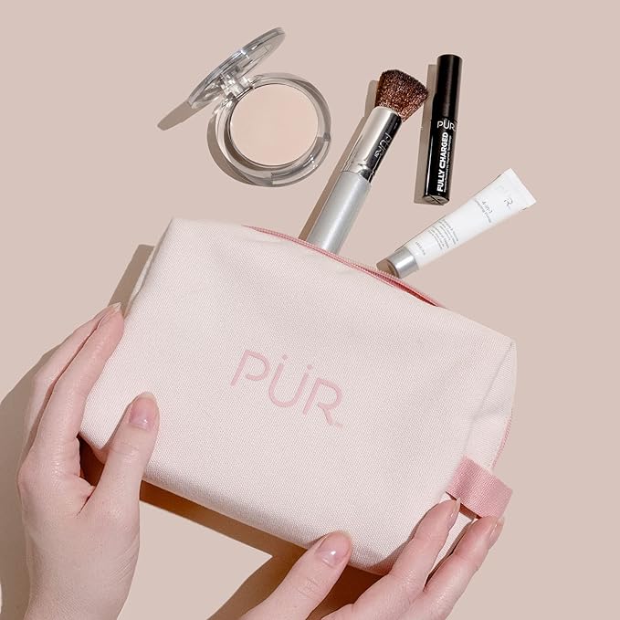 PÜR Beauty Multitasking Essentials Best Sellers Kit, Everyday Look Deluxe Kit, Condition & Moisturize Skin, Cruelty Free, Linen