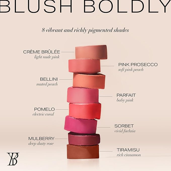 Youngblood VividLuxe Crème Blush Stick, Mulberry