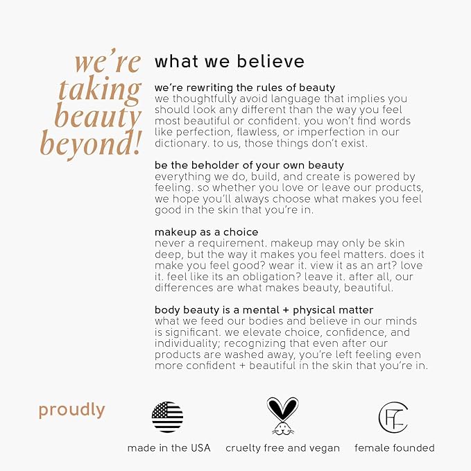 the TINGE tint (fair warm)