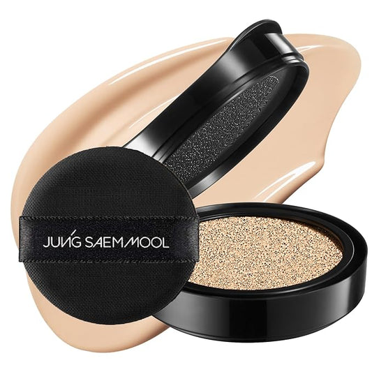 [JUNGSAEMMOOL OFFICIAL] Essential Skin Nuder Cushion (04 N Light) | Refill Only | Natural Finish | SPF50 Broad Spectrum | Makeup Artist Brand