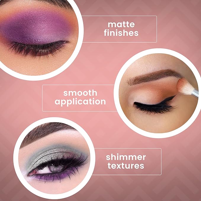 Cosmetics Fairy Tale 2 Eye Shadow Palette Makeup, 18 Ultra-Blendable, Vibrant Matte & Shimmer Eyeshadow - Eyeshadow Palette Set With Mirror - Long Lasting, Travel-Size Makeup Palette