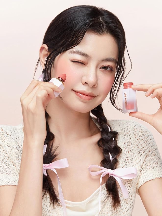 SHEGLAM Color Bloom Liquid Blush Makeup for Cheeks Matte Finish - Devoted