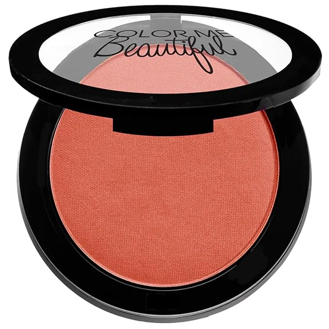 Color Pro Blush by Color Me Beautiful, Pressed Powder Blush with Buildable Coverage, Complexion Enhancing Makeup