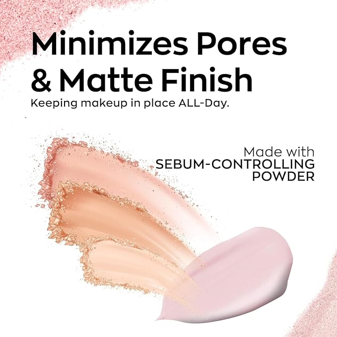 Elizabeth Mott Thank Me Later Face & Eye Primer – Long-Lasting Matte Makeup Base, Pore Minimizer, Oil & Shine Control, Wrinkle Blurring, Crease Prevention, Smooth Finish for All-Day Wear – 10g & 30g