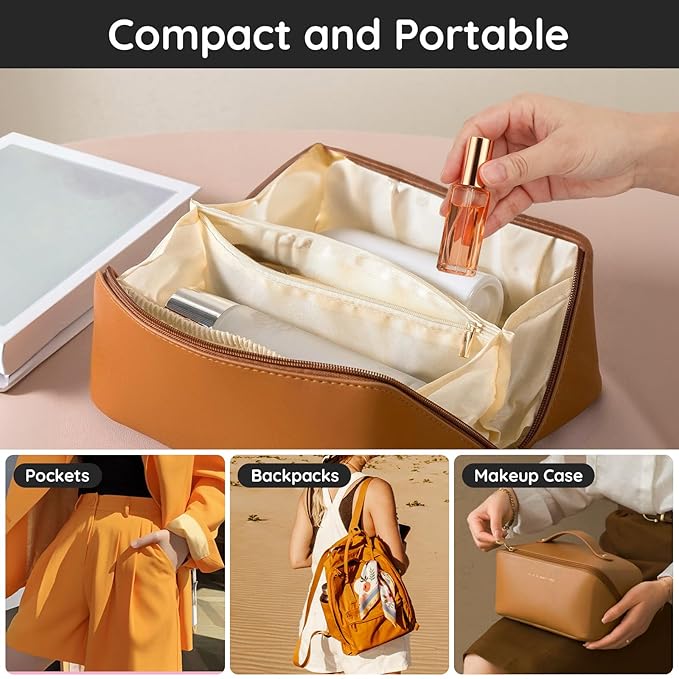 Segbeauty Portable Mini Perfume Atomizer Bottle, 5pcs Empty Refillable Cologne Spray Bottles, 10ML Small Travel Glass Perfume Bottle Fine Mist Sprayer Scent Pump Case for Cologne Fragrance