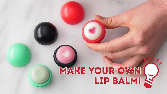 SmartLab Toys Go Natural Deluxe Lip Balm Lab with 20 Recipes, Tips and Techniques. STEM Science Lab