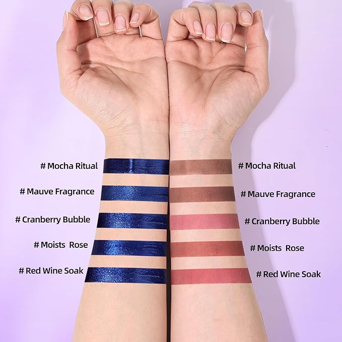 KIMUSE Lip Stain Masque: Peel Off Lip Stain Long Lasting Waterproof 12HR Transfer Proof & Hydrating Tint, Instant Lip Color With Natural Matte Effects, Vegan & Easy To Use