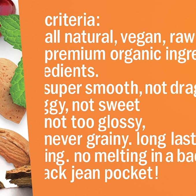 Hurraw! Sun Lip Balm (Zinc Oxide Protection, Broad Spectrum SPF 15, Tangerine, Chamomile): Organic, Certified Vegan, Gluten Free. Non-GMO, 100% Natural. Bee, Shea, Soy and Palm Free. Made in USA