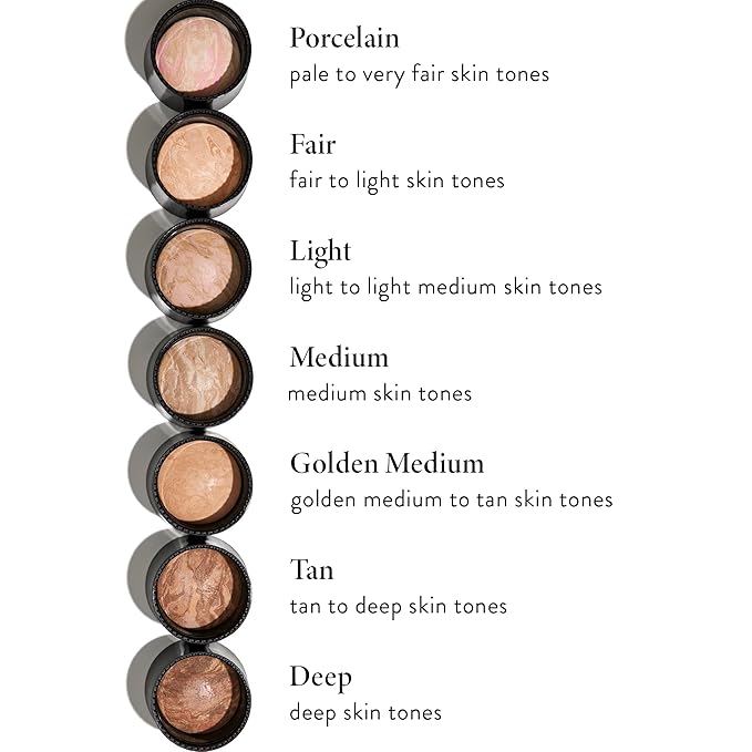 LAURA GELLER NEW YORK Award-Winning Baked Balance-n-Brighten To Go Travel Size Color Correcting Powder Foundation - Light - Buildable Light to Medium Coverage - Demi-Matte Natural