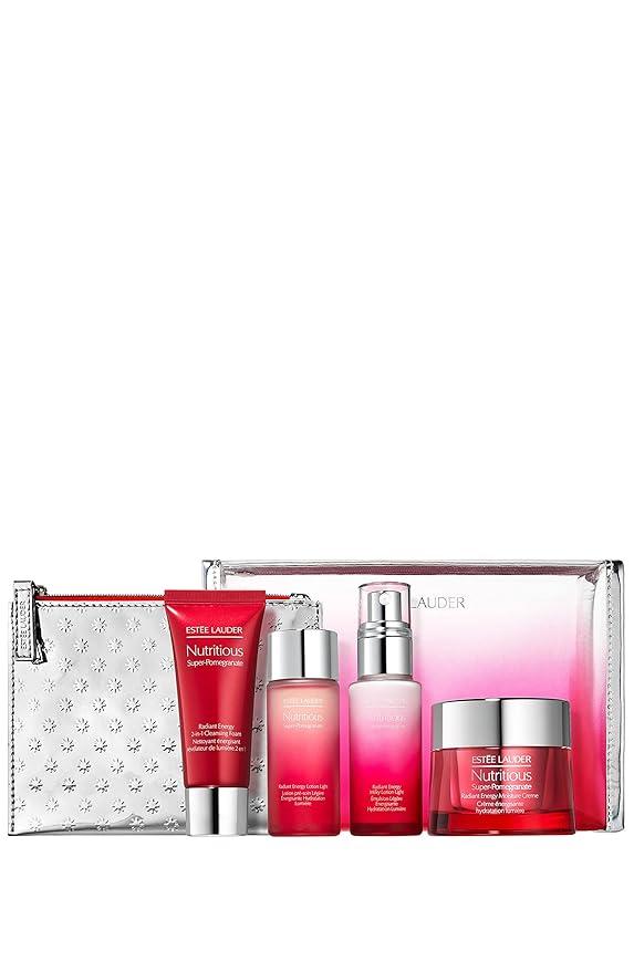 Estee Lauder Nutritious Super Pomegranate Reveal A Rosy Radiance Set
