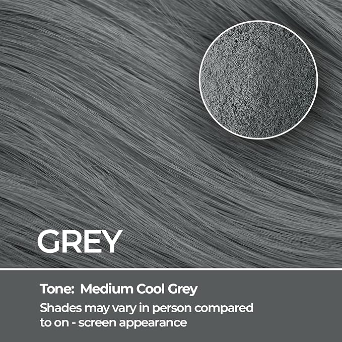 Keratin Hair Fibers for Men & Women - Fill In Fine or Thinning Hair, Instantly Thicker, Fuller Looking Hair (Gray 15g)