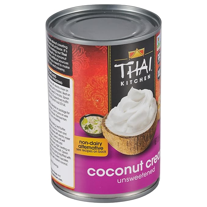 Thai Kitchen Unsweetened Coconut Cream, 13.66 fl oz (Pack of 6)