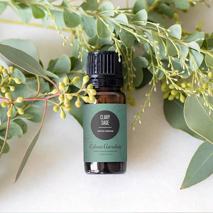 Edens Garden Clary Sage Essential Oil- 100% Pure Premium Grade, Undiluted, Natural, Therapeutic, Aromatherapy, The Best for Diffuser, Skin, Humidifiers, Kid Safe 118 ml (4 fl oz)