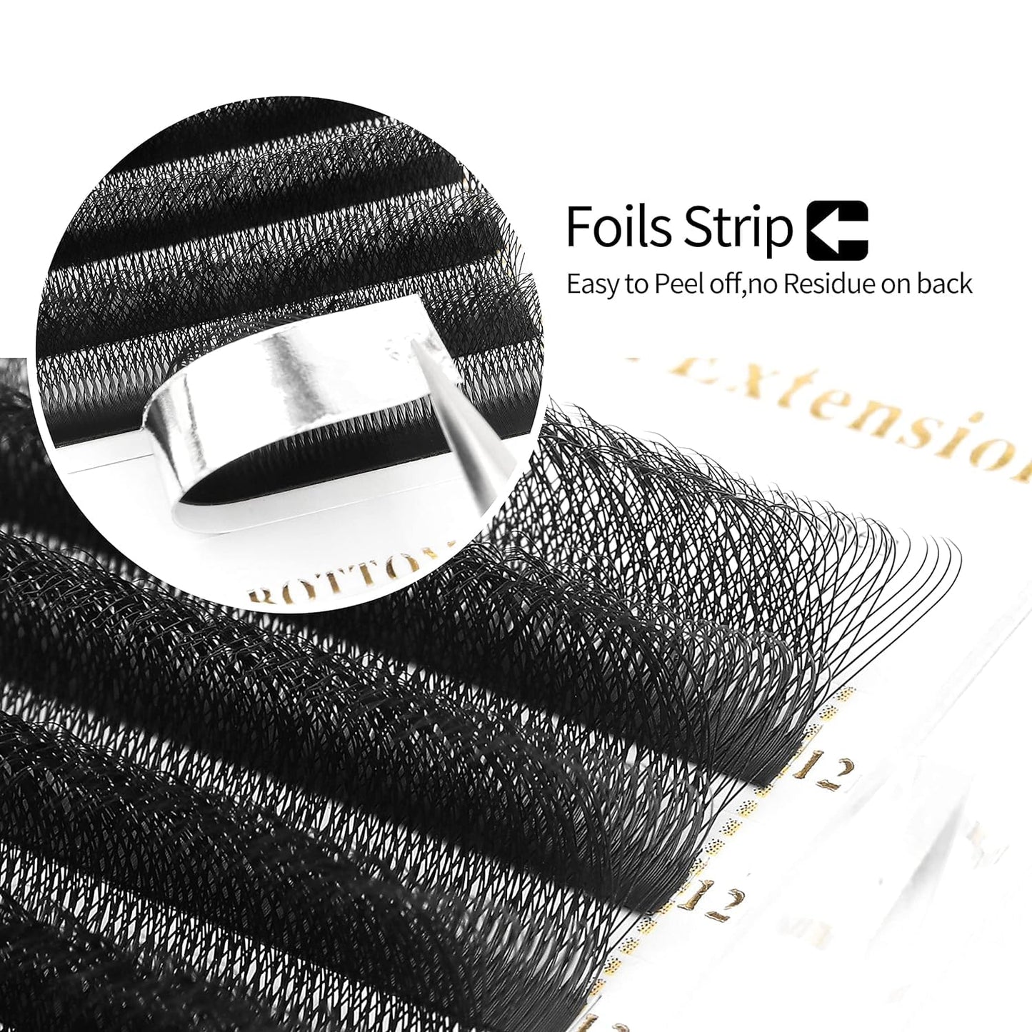 W Lash Extensions Supplies 7D Eyelash Extensions W Shape 0.07mm Thickness D Curl 14mm Premade Fans Easy Fan Lashes Volume Matte Black 12 Rows Crisscross Eye Lashes(W-7D-0.07-D,14mm)