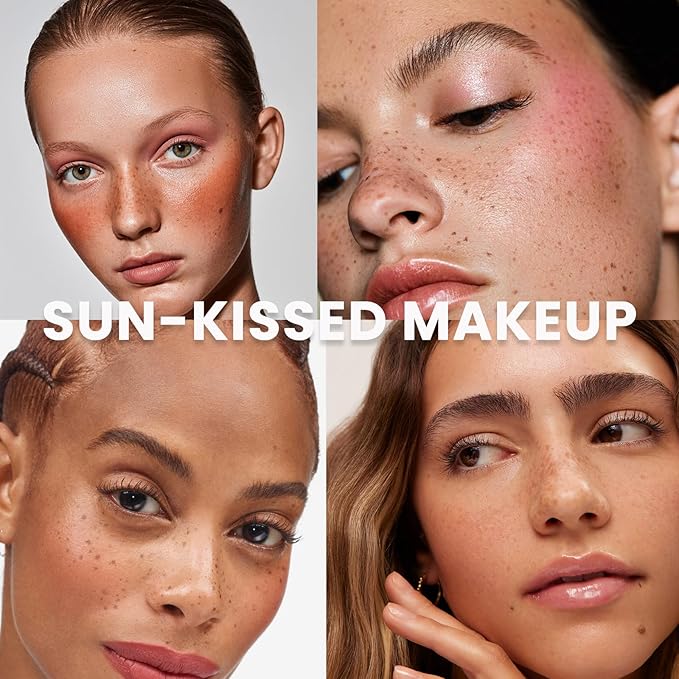 Freckle Pen,2 PCS Faux Freckle Stamp Waterproof,Fake Face Freckles Stain Makeup Long Lasting Quick Dry,Natural Lifelike Soft Dot Freck Pen 01-Light+02-Medium