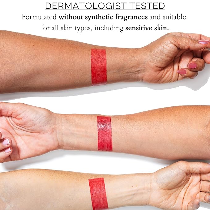 BOOM! by Cindy Joseph Boom Stick Parisian Red: 3-in-1 Cream Blush Stick for Eyes, Lips & Cheek, Long-Wearing Blendable & Building Color Vegan Lipstick Pen for All Skin