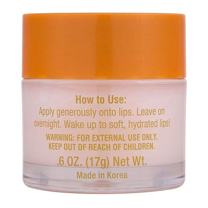 Tree Hut Vanilla Overnight Lip Mask | Leave on Overnight & Wake up to Soft, Hydrated Lips | Elevate your Self Care Routine | .6 oz.