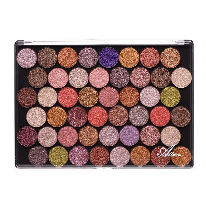 Large Empty Magnetic Transparent Plastic Makeup Palette for Eyeshadow Lipstick Blush Powder