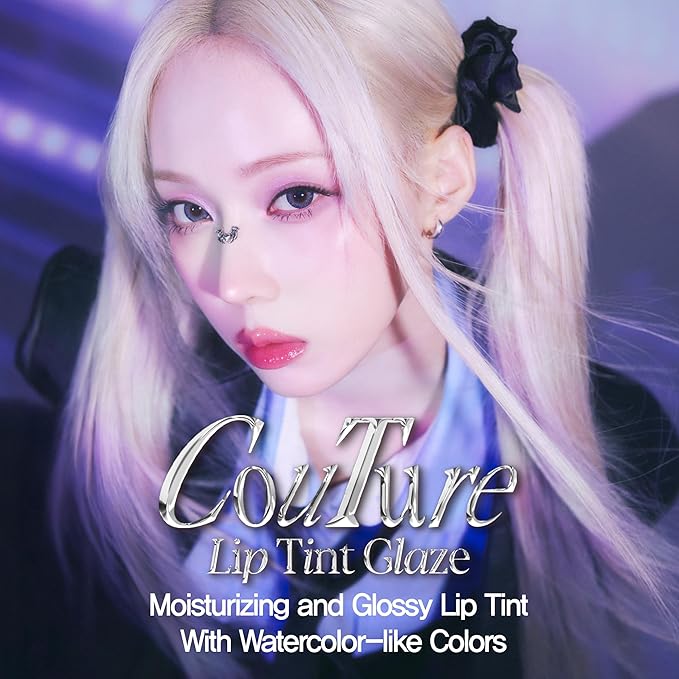 Espoir Couture Lip Tint Glaze #10 Pinky Lowkey 0.19oz | Volumizes & High-Shine Lip Plumper | Long-Lasting Vibrant Color | Thickening radiance Lip Stain | Tinted Lip Moisturizer | Korean Lip Makeup