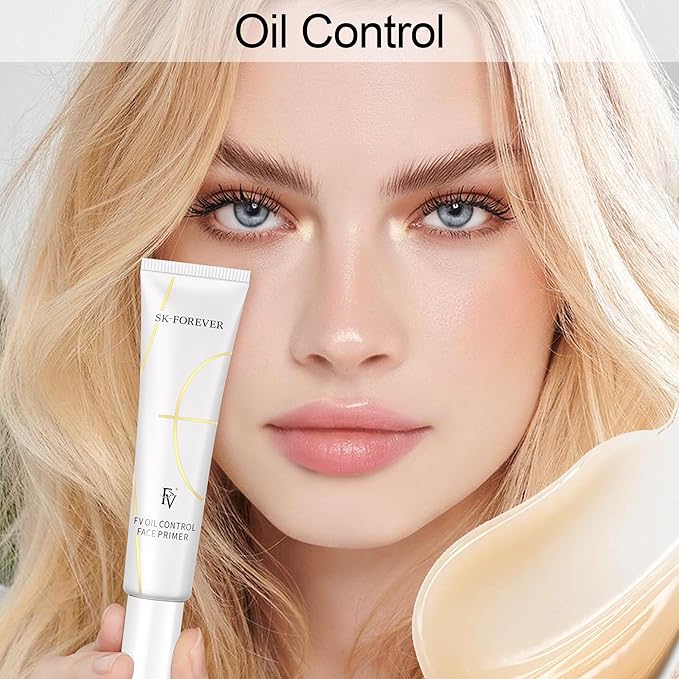 FV Oil-Control Primer, Long-Lasting Hydrating Formula with Matte Finish for Daily Use, Pore-Minimizing, Smooth Texture for Oily Skin (Oil Control)