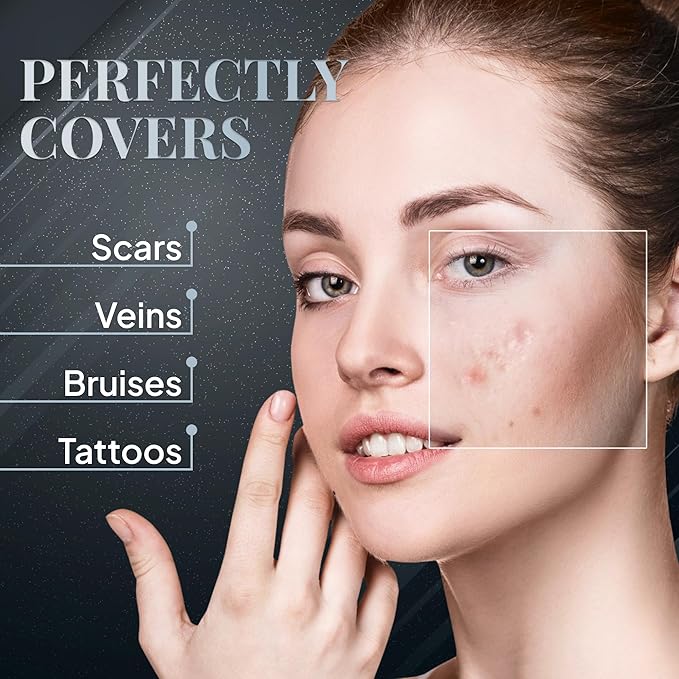 ERA Face spray makeup (R8 Amber, 2.25 oz) - airbrush foundation, everyday, buildable, professional spray on cosmetics by Era Beauty